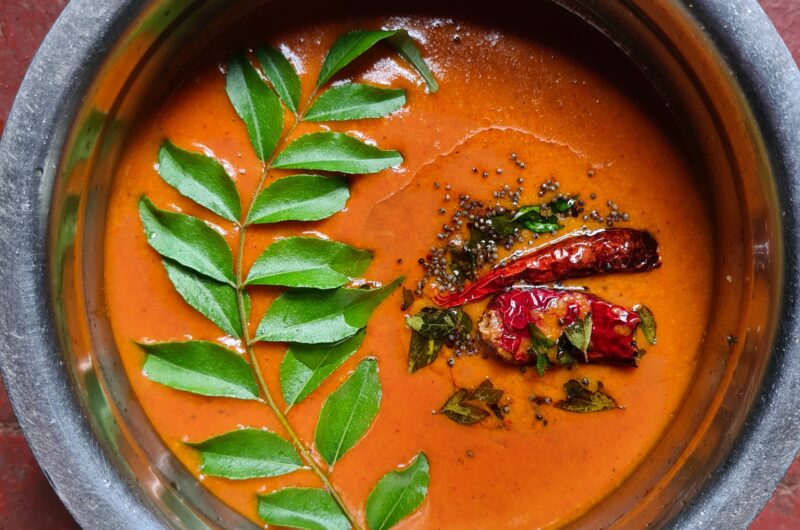 Kesuvina Geddeya Kairasa (Colocasia Roots Curry)